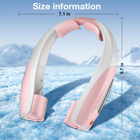 Hionly AI Neck Fan ultra-quiet operation during work or study