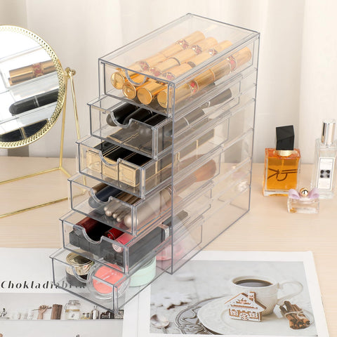 Hipiwe bathroom vanity organizer keeps small items tidy and accessible.