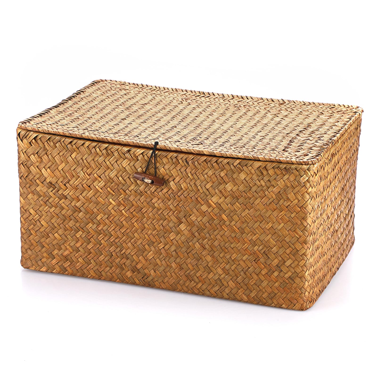 Hipiwe nature-inspired seagrass basket suitable for organization