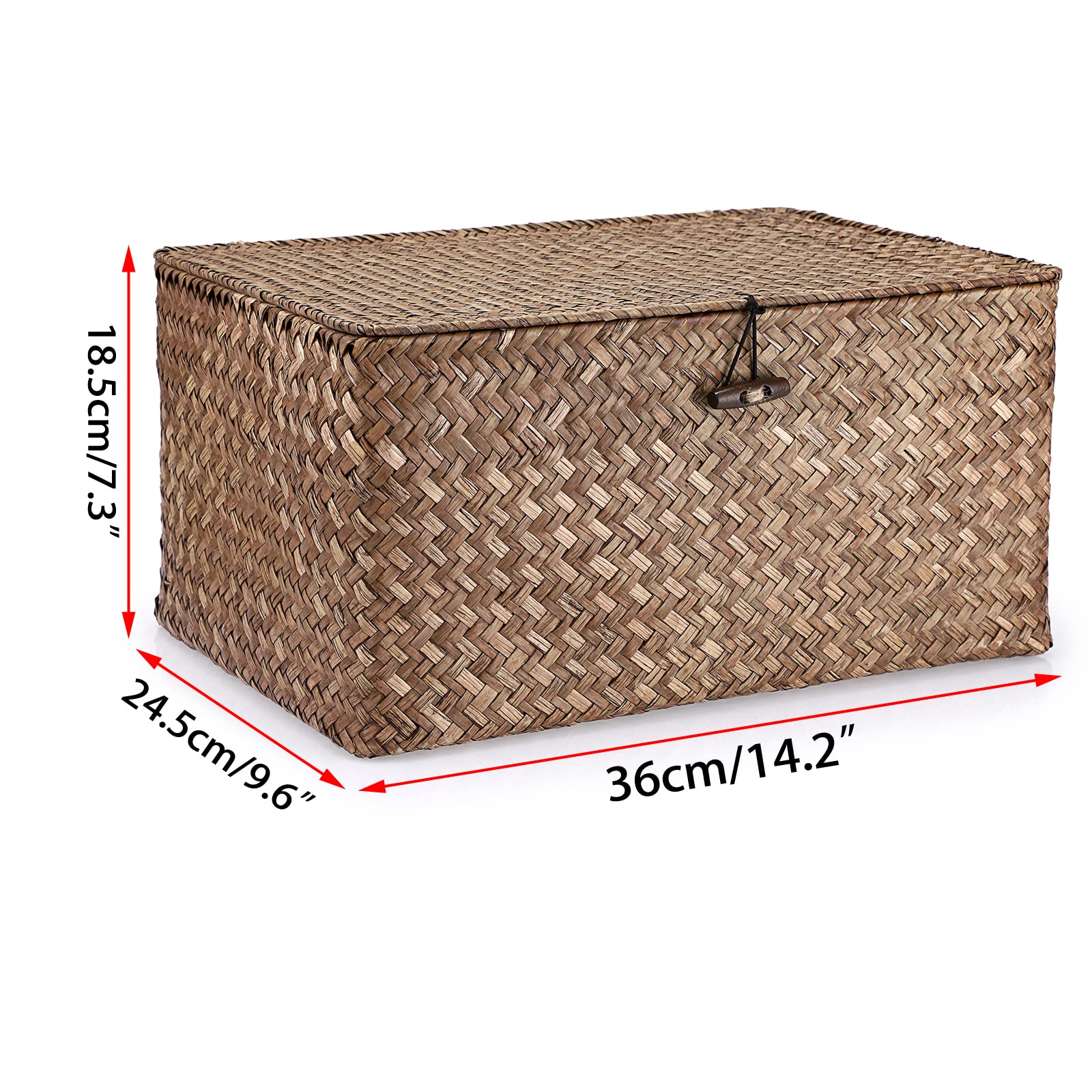 Hipiwe home organization basket ideal for cosmetics or snacks