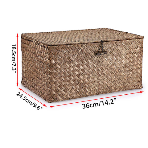 Hipiwe home organization basket ideal for cosmetics or snacks