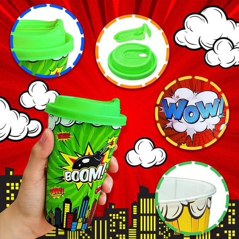 Hipoxa durable, lightweight plastic cups designed for repeated use and simple cleaning.