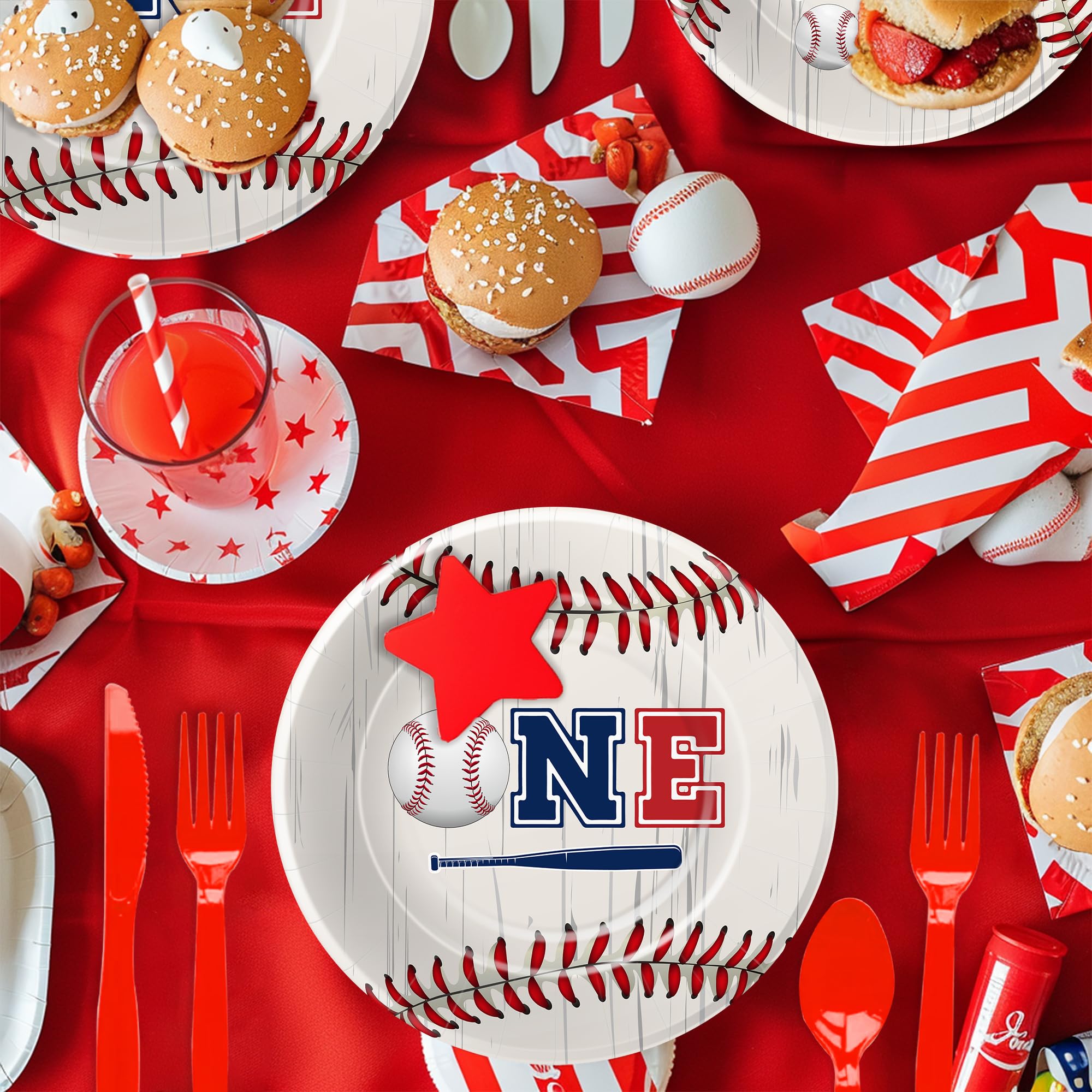 HIPVVILD baseball cutlery for easy, kid-friendly meals.