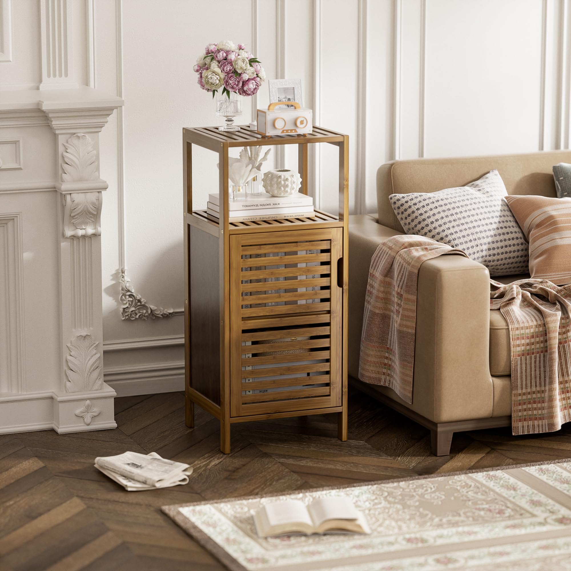 HITNET versatile cabinet suitable for living room, kitchen, and entryway use.