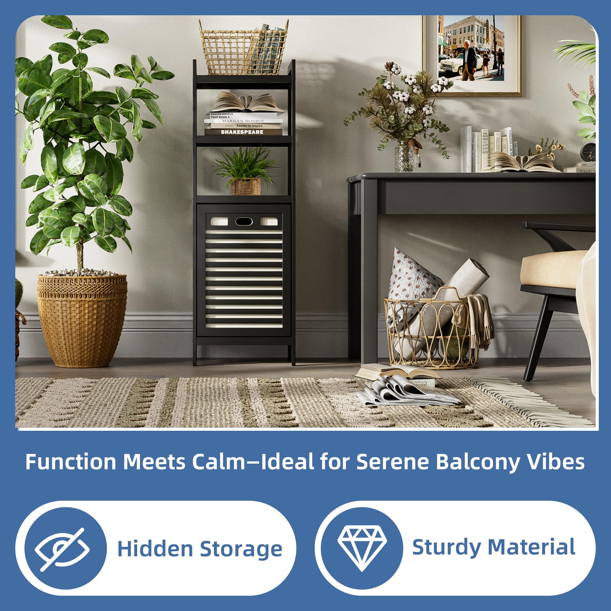 HITNET front slats provide ventilation and easy access.