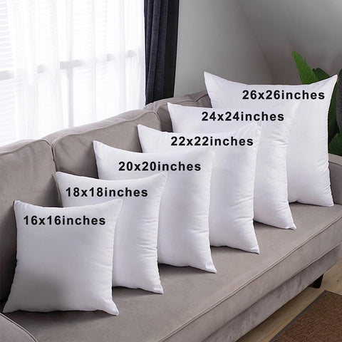 HITO 12x20 pillow insert resilient fiber fill supports lounging sessions