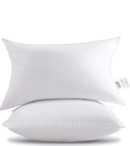 HITO 12x20 pillow insert unboxed and ready to fluff for sofa decor