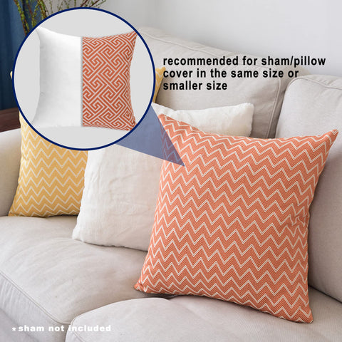 HITO 18x18 decorative pillow shows versatile decor pairing with various covers.