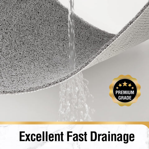 Hitslam easy to clean and quick to dry shower mat.