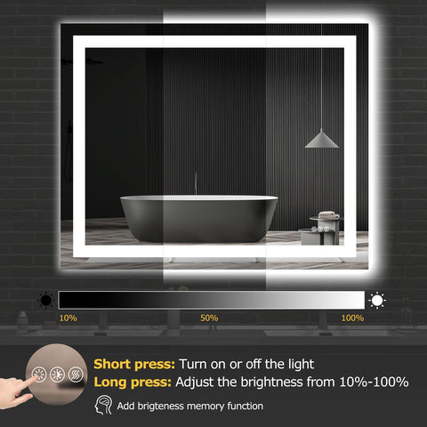 Hivone shatterproof tempered glass provides safety and durability in busy bathrooms.