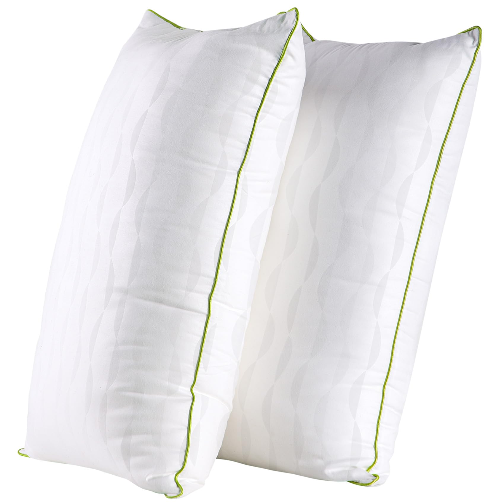 HKYLRAN bed pillow cover closeup with breathable, silky-soft fabric.