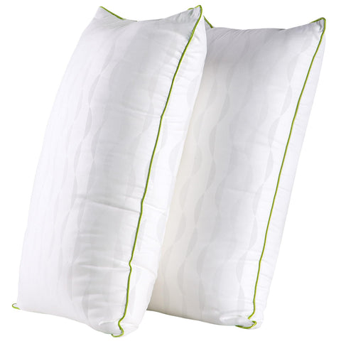 HKYLRAN bed pillow cover closeup with breathable, silky-soft fabric.