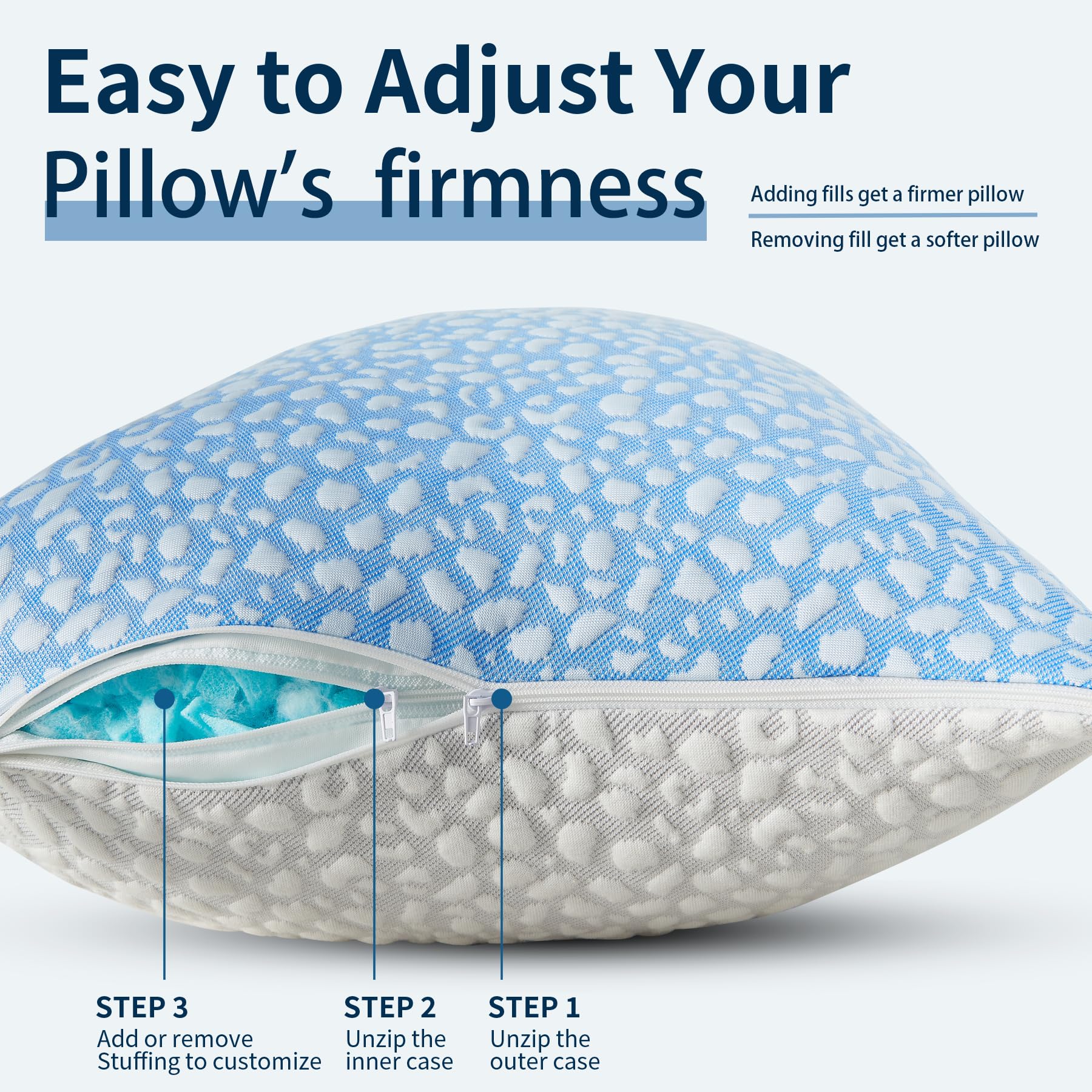HKYLRAN dual-sided cooling cover showing heat-dissipating fabric for hot sleepers