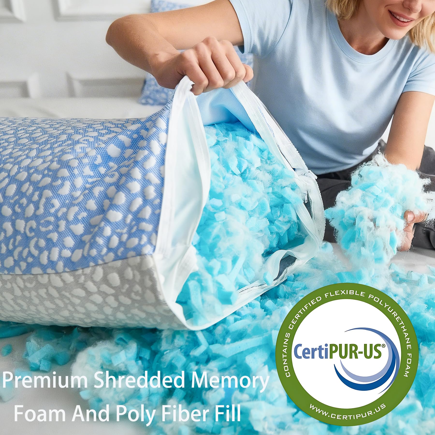 HKYLRAN cooling side fabric highlights heat-dissipating surface for hot sleepers
