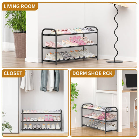 Hleelomi multi-purpose rack ready for toys and sports gear.