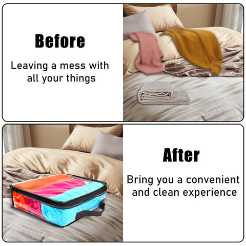 Hlimior portable organizer ideal for dorms, hotels, or home storage.