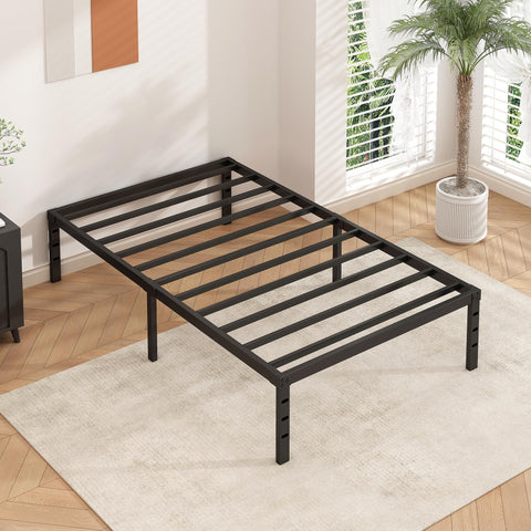 HLIPHA twin-size frame fits standard twin mattresses securely.
