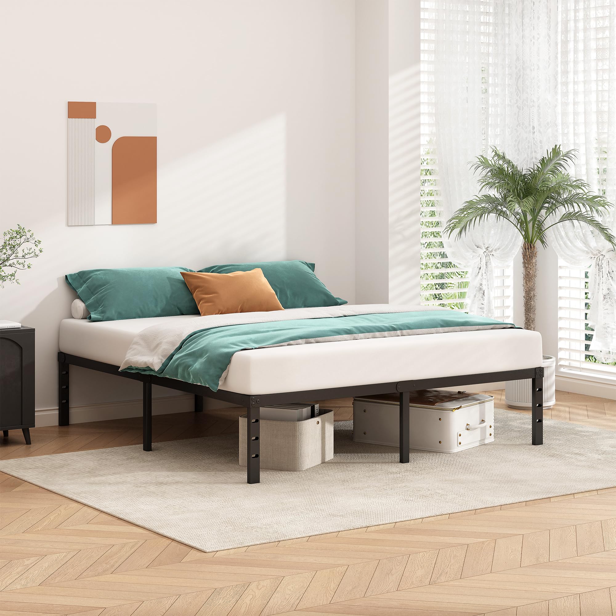 HLIPHA sturdy slat support system for even weight distribution