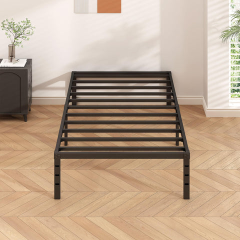 HLIPHA under-bed storage platform bed for organized space.
