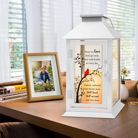 HN HAIINAA LED candle in lantern; remote offers easy mood lighting