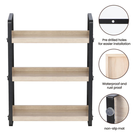 HNRLOY Burlywood organizer makes a stylish gift for home upgrades.