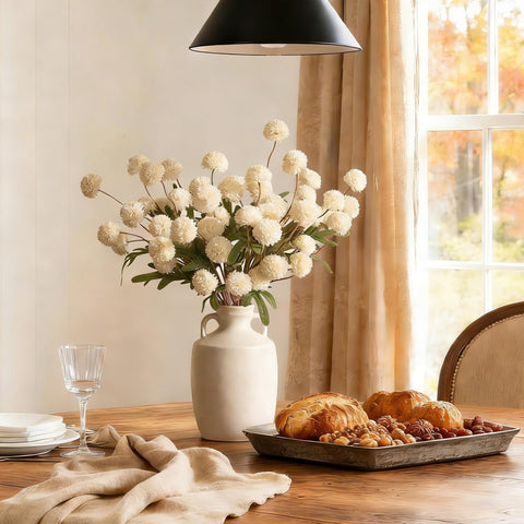HNVNER ivory home table decor for dining rooms and shelves.
