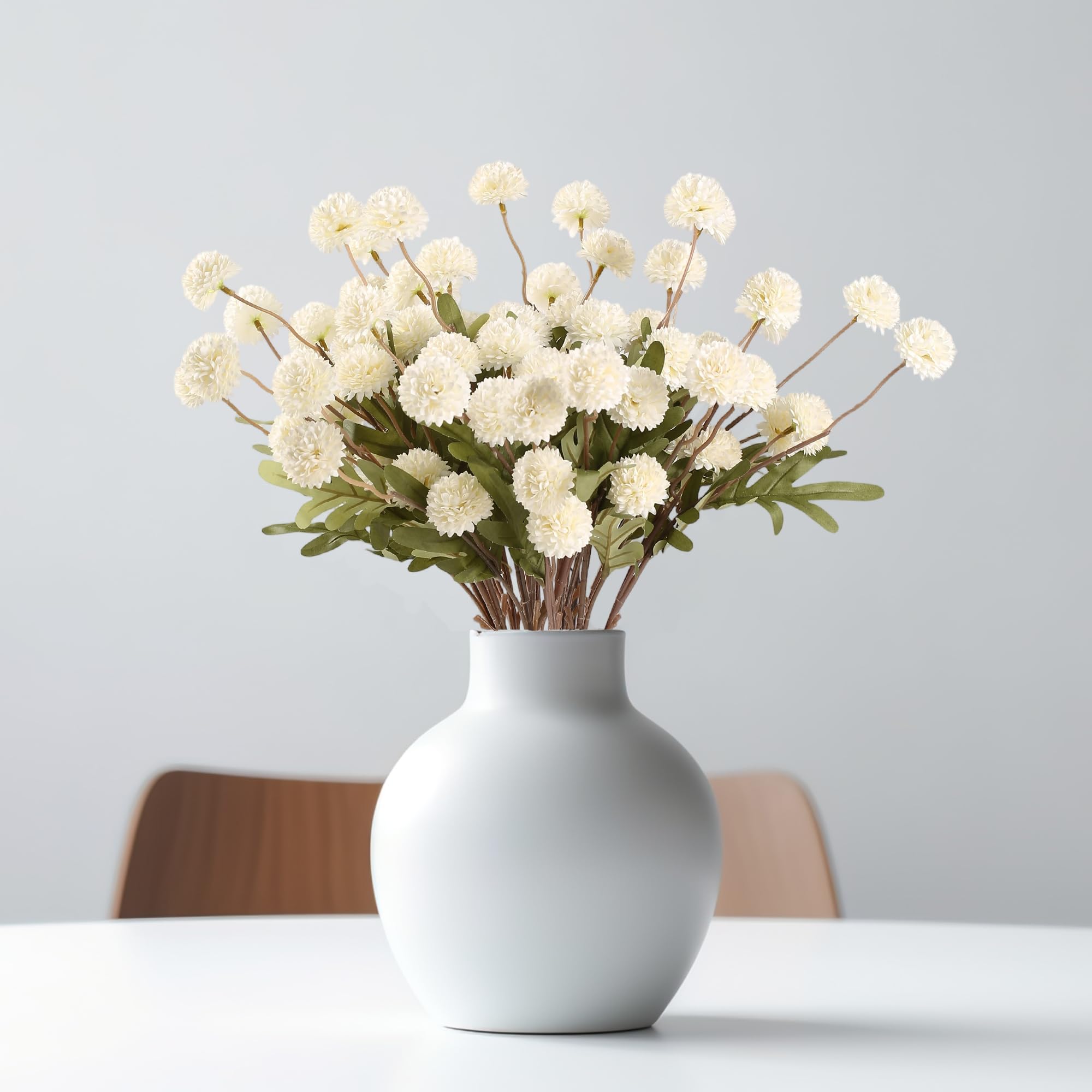 HNVNER low-maintenance artificial flowers stay vibrant with dust wipe.