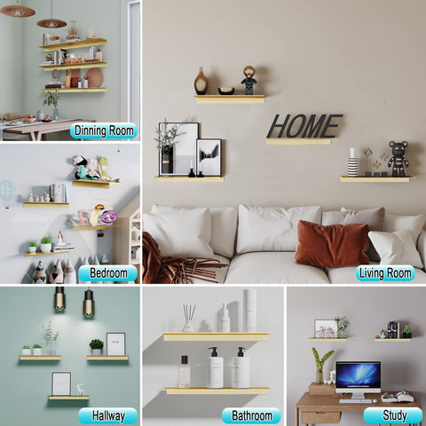 HNVNER versatile wall storage for bedroom, living room, or office.