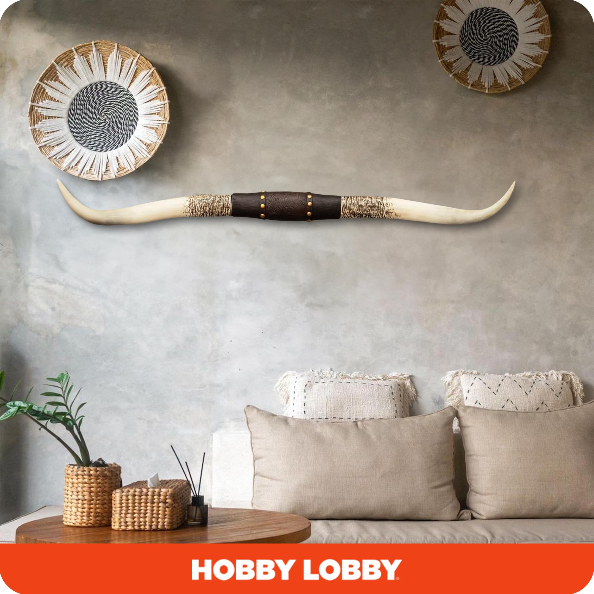 Hobby Lobby durable resin construction ensures lasting display.