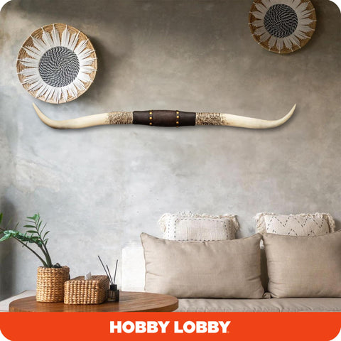 Hobby Lobby durable resin construction ensures lasting display.