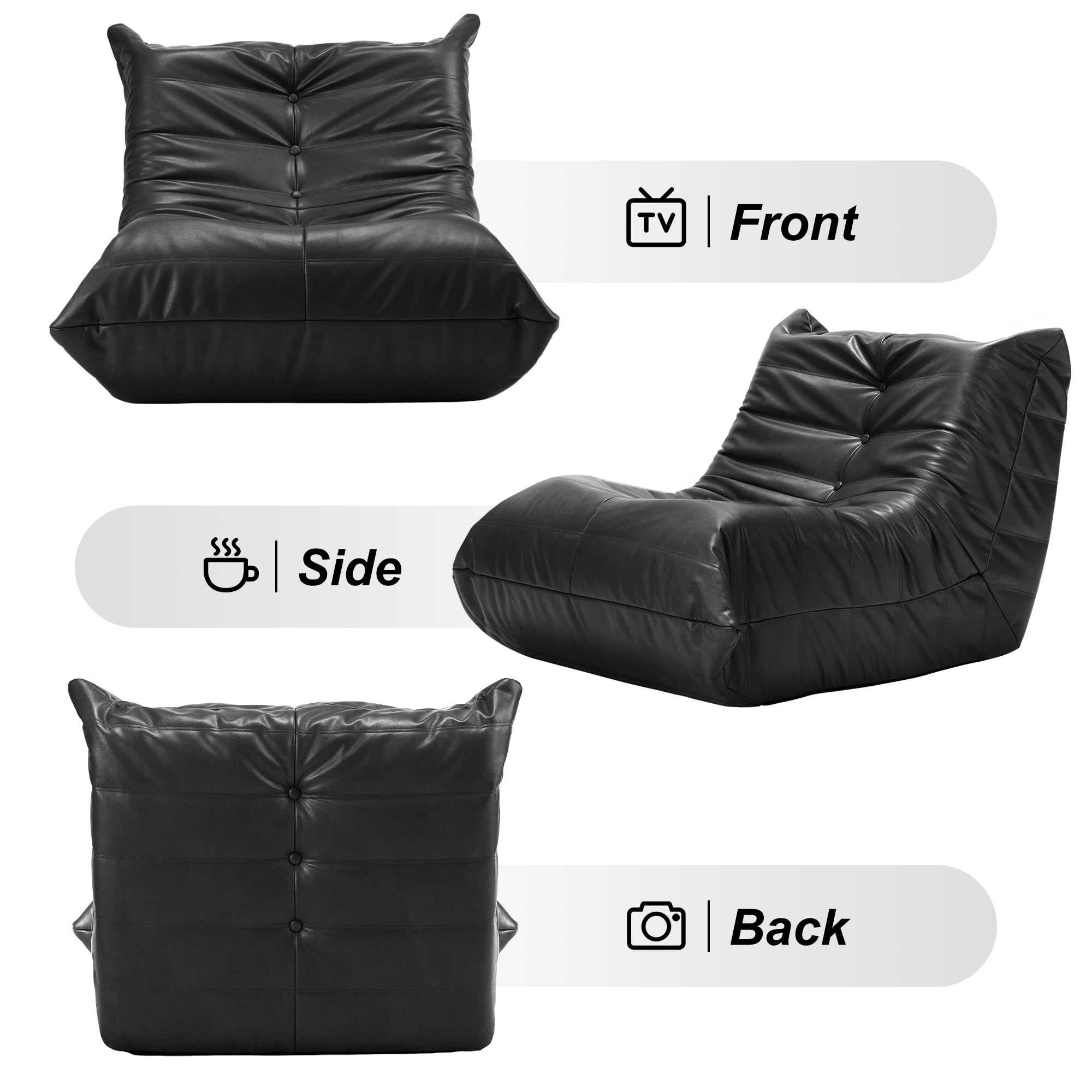 Hobestluk anti-slip bottom stabilizing chair on hard floors