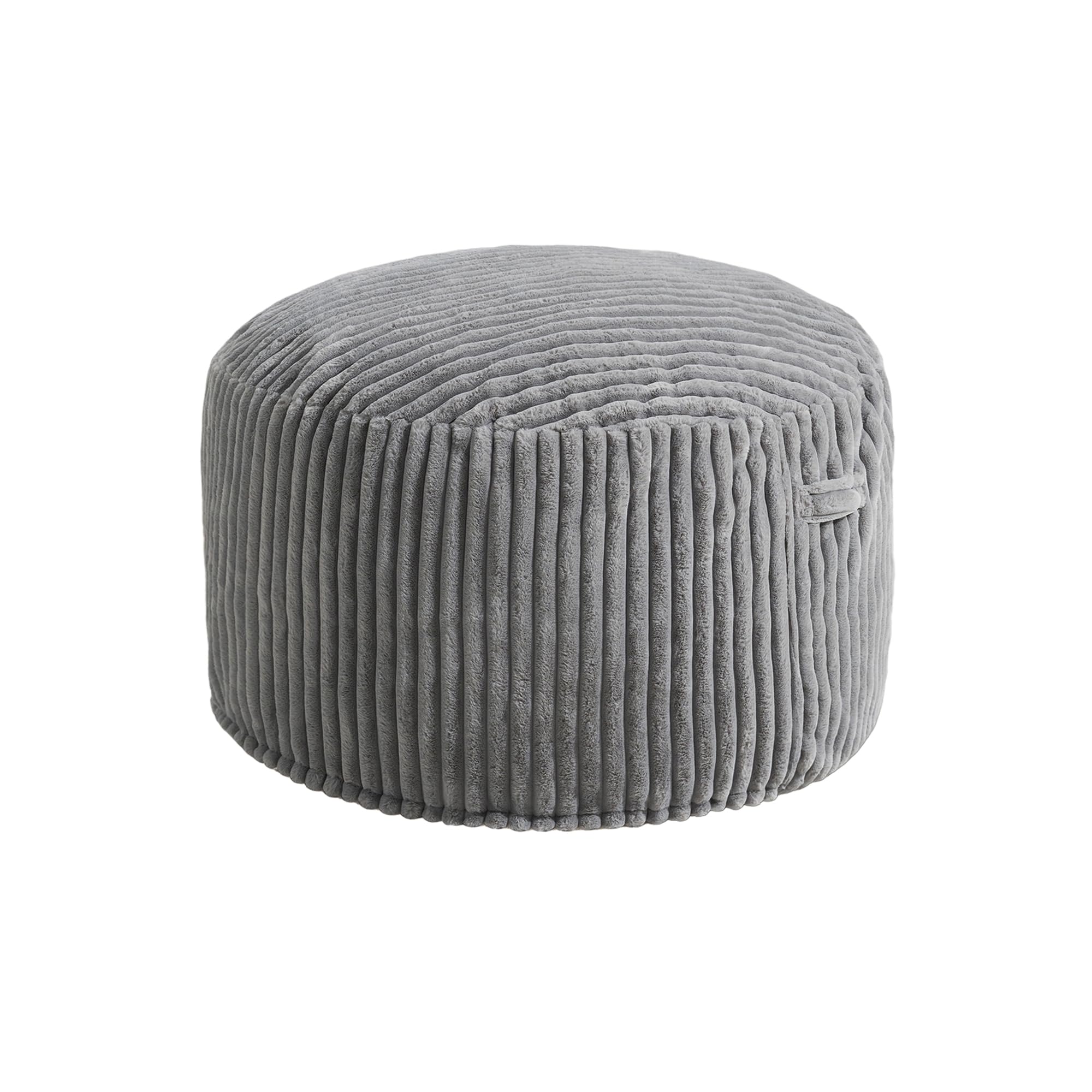 Hobestluk 3ft chair complements decor with a neutral gray stripe
