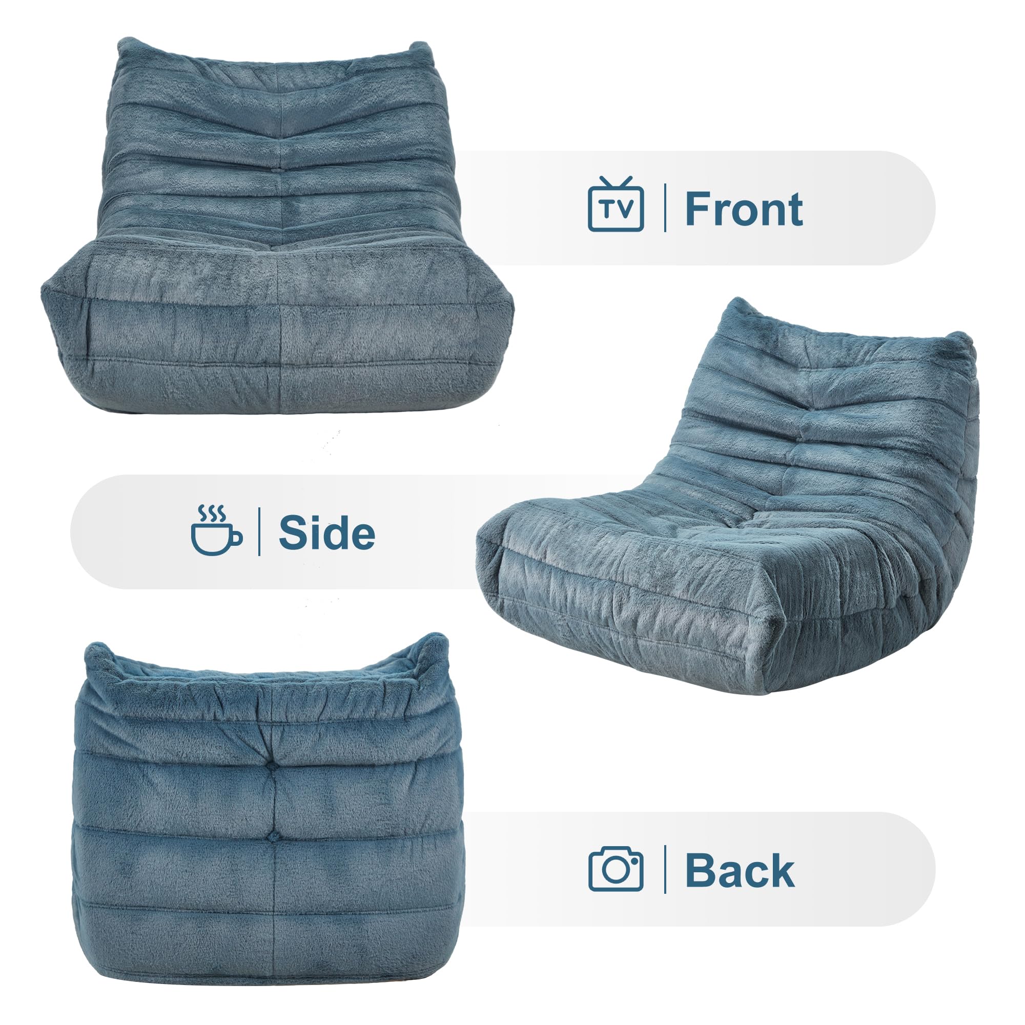 Hobestluk easy-care fabric helps keep the chair looking fresh with simple cleaning