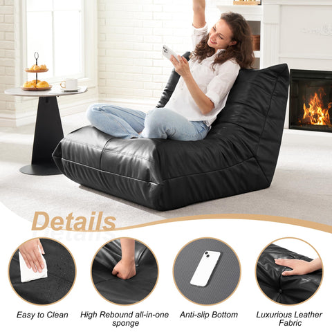 Hobestluk easy-clean faux leather surface ready for wipe-down
