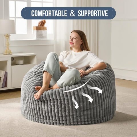 Hobestluk large handle helps move the chair between rooms with ease