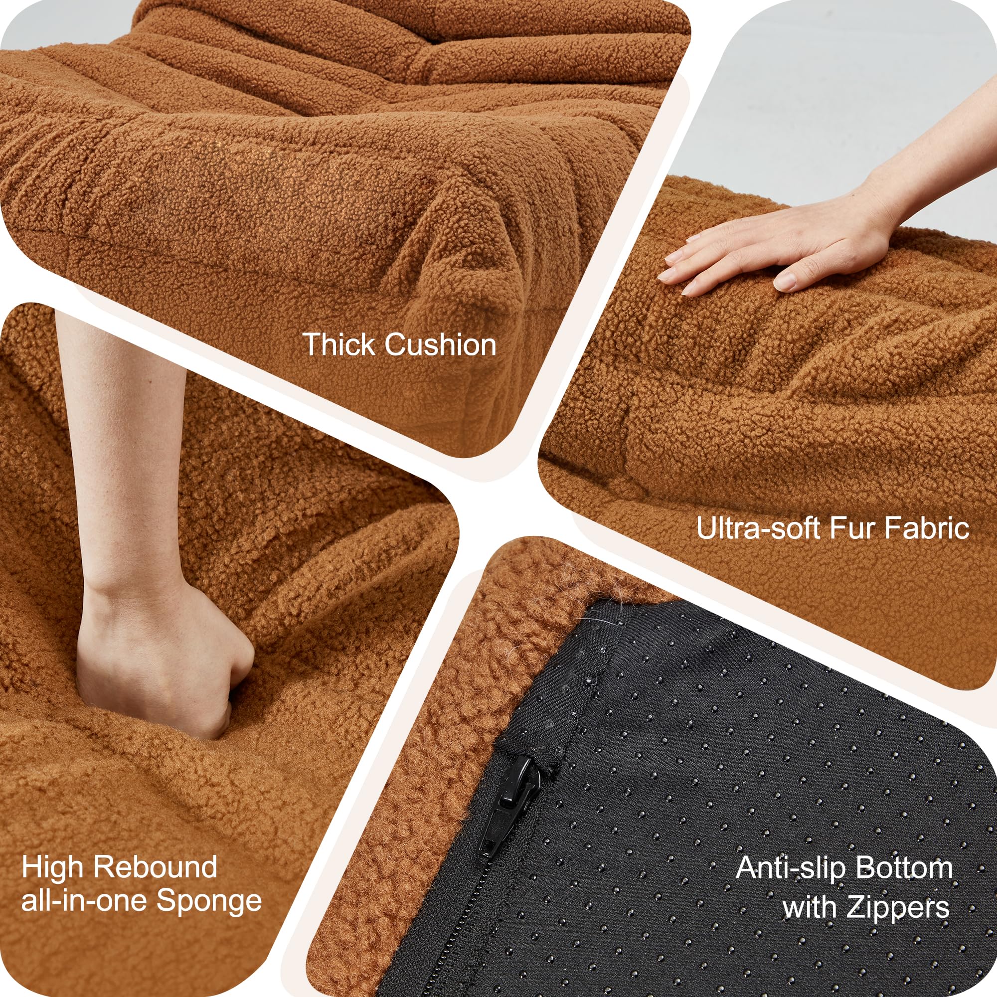Hobestluk lightweight and portable bean bag chair for easy relocation.