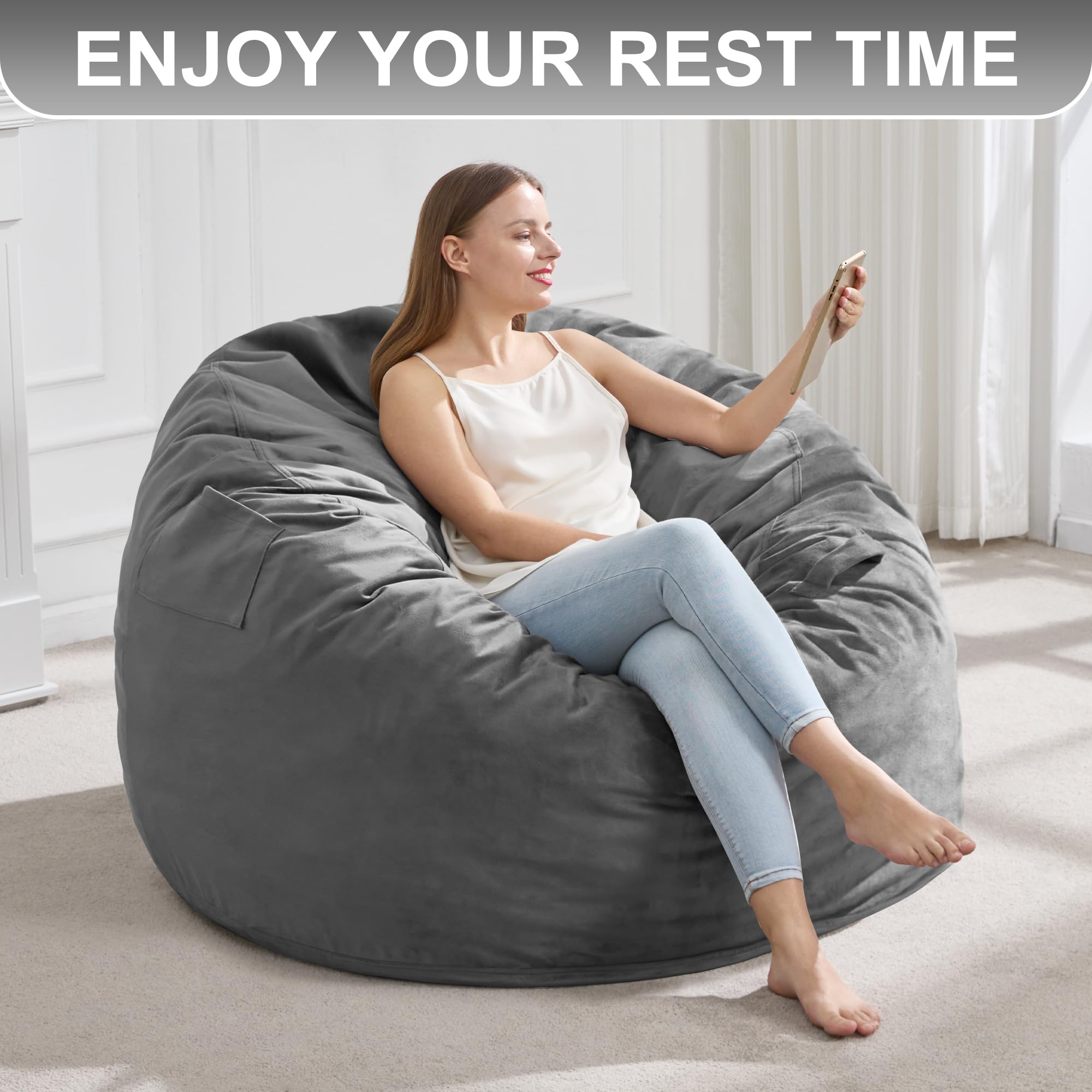 Hobestluk ideal for movie nights, gaming, and relaxed reading.