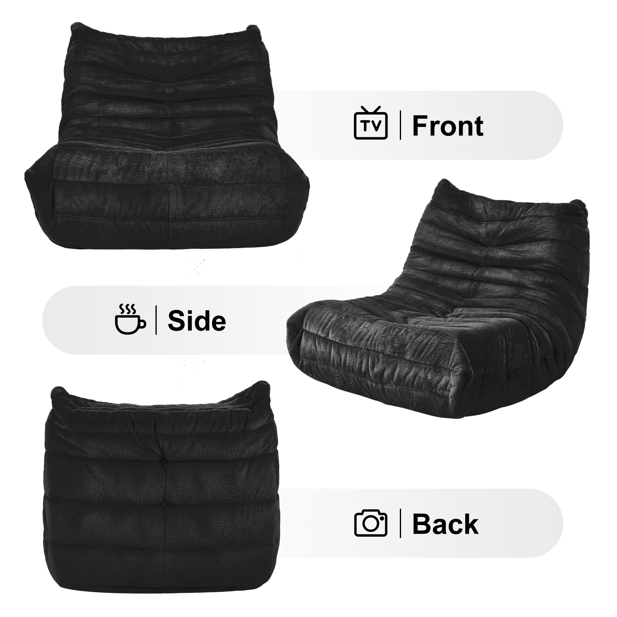 Hobestluk versatile lounge chair suits living rooms, bedrooms, and offices