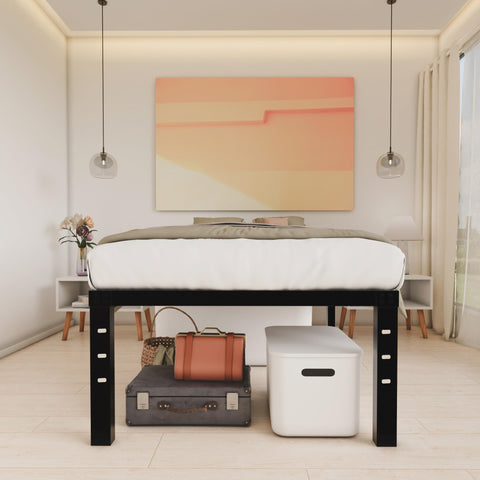 HOBINCHE dorm ready frame fits compact rooms and apartments.
