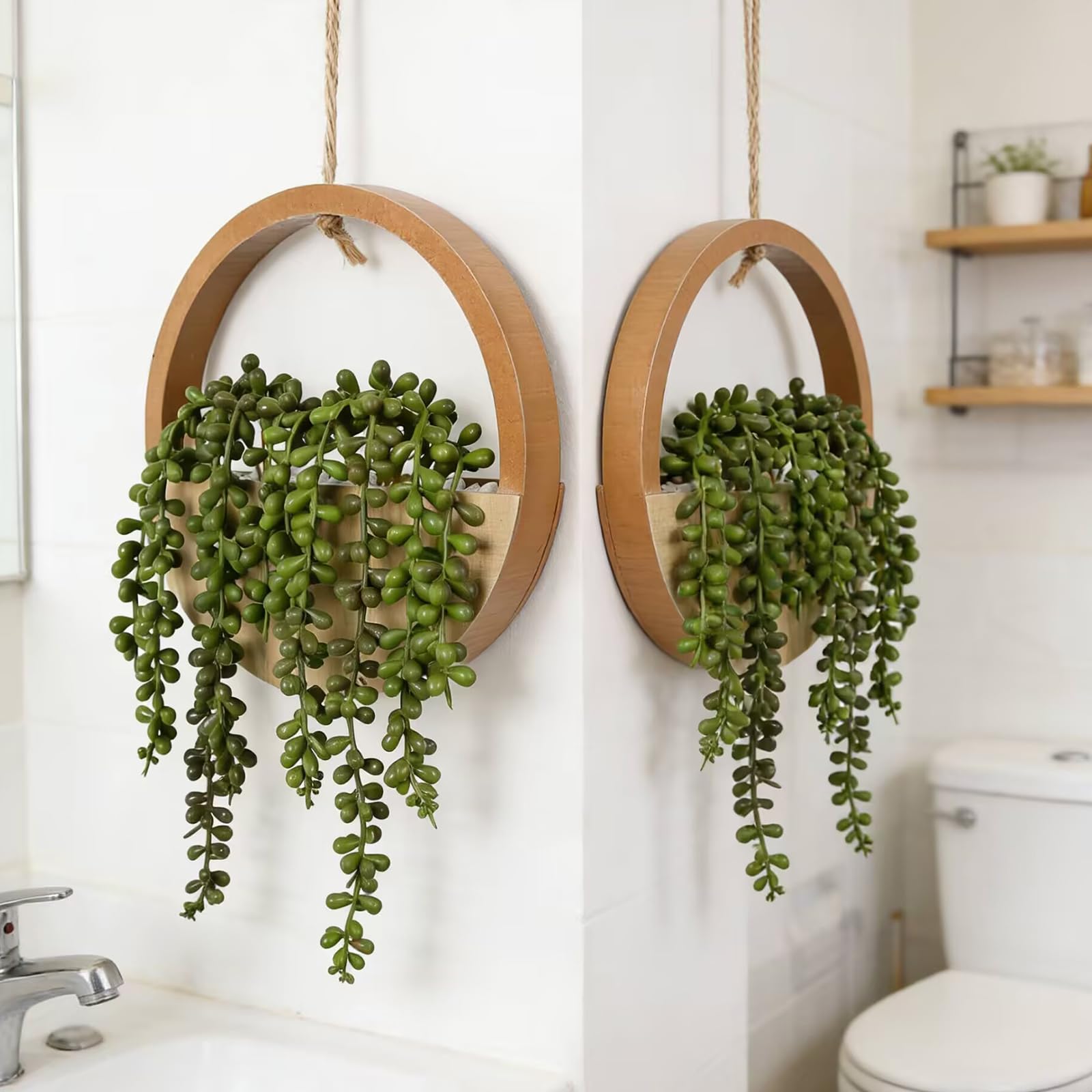 Hobyhoon office desk greenery brings calm visuals without upkeep.