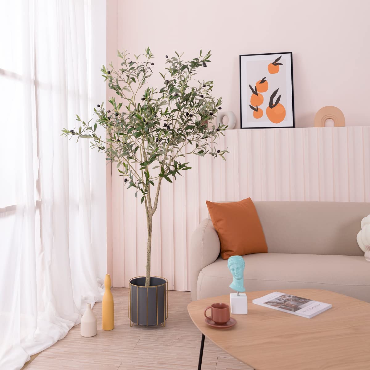 Hobyhoon olive fruit accents provide charming details for stylish decor.