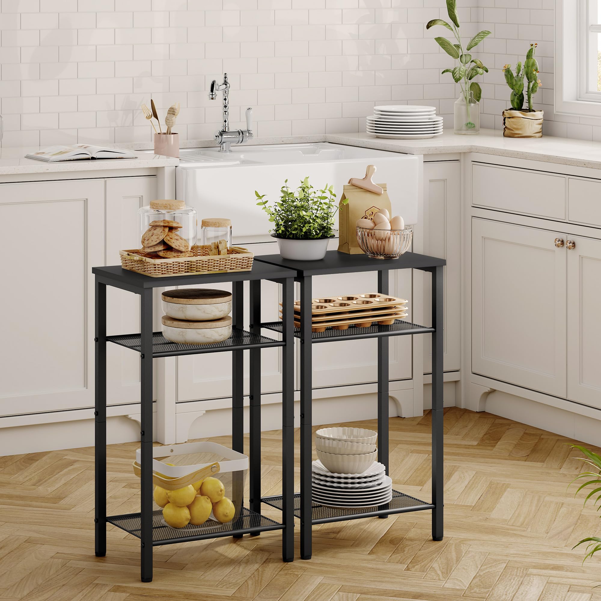Hoctieon adjustable feet on end table protect floors