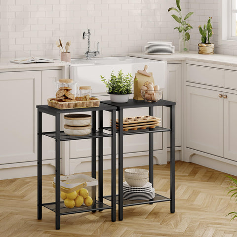 Hoctieon adjustable feet on end table protect floors
