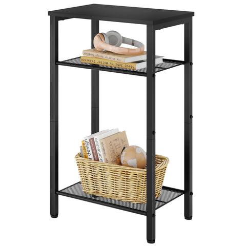 Hoctieon 3-tier end table top display for lamps and decor