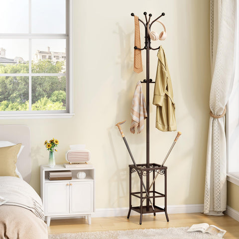 Hoctieon removable hooks for folding umbrellas on the stand