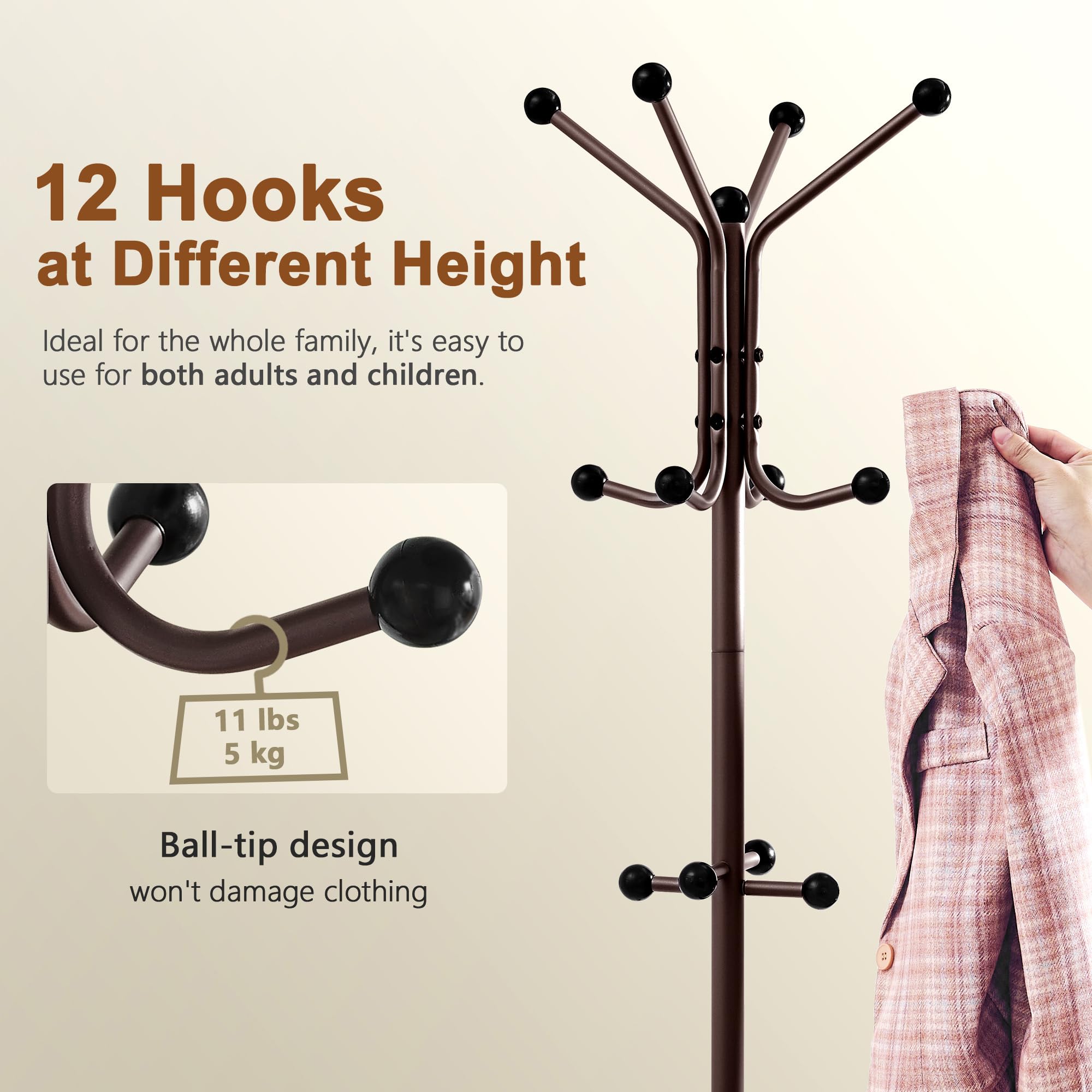 Hoctieon umbrella stand bottom tray protects floors from water