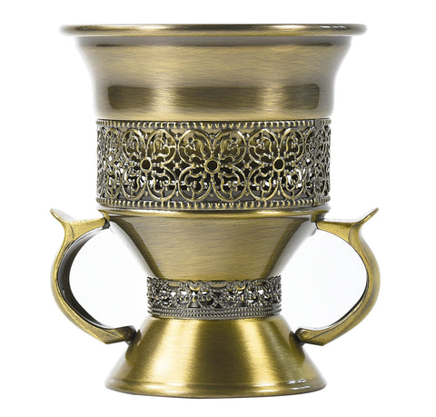 HOCUROAY bakhoor burner showing removable ash tray for easy cleaning and airflow.