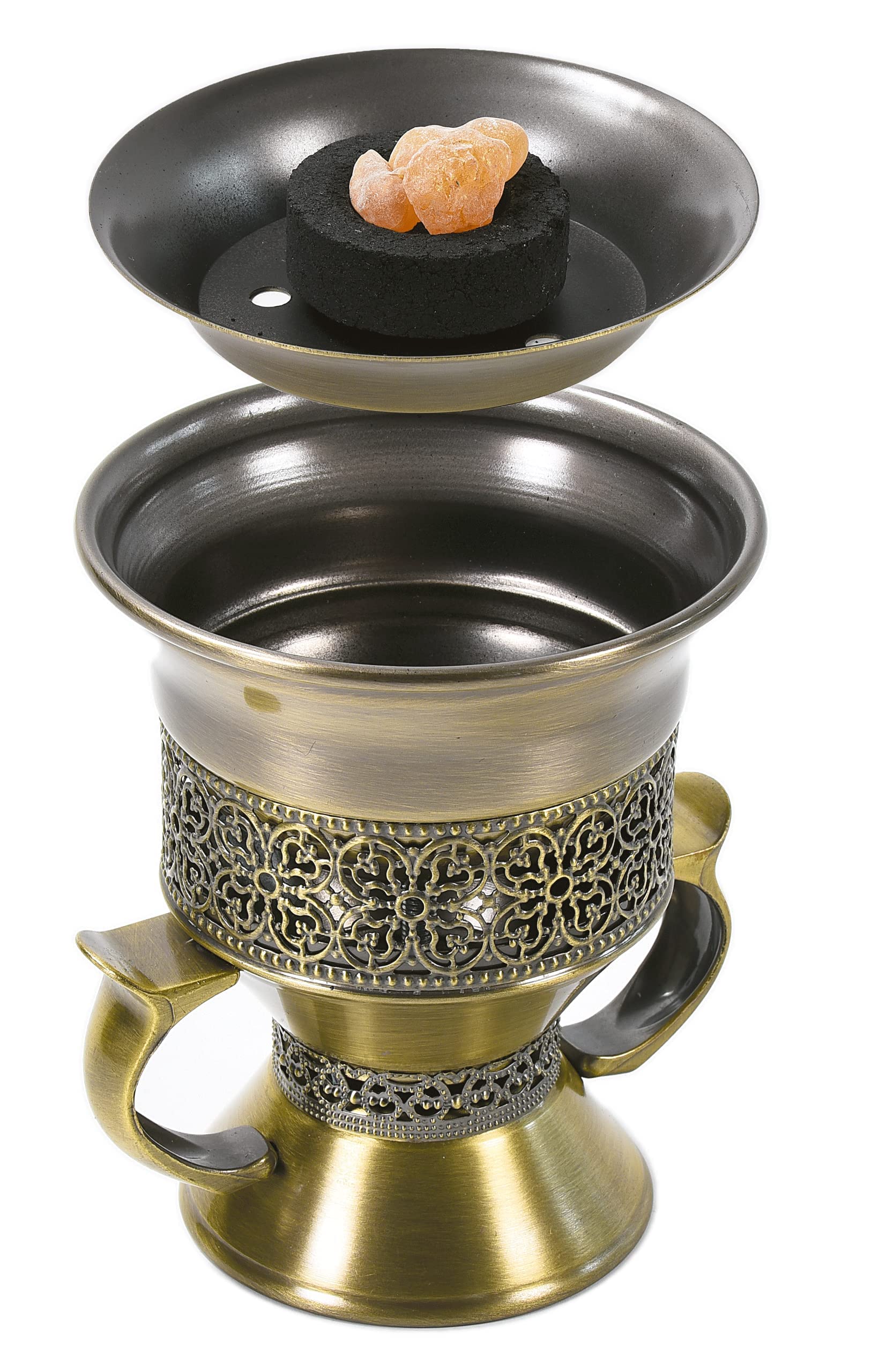 HOCUROAY charcoal disc compatible burner ideal for resins.