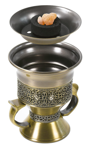 HOCUROAY charcoal disc compatible burner ideal for resins.
