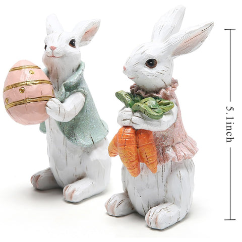 Hodao gift-boxed bunny figurine makes a ready Easter gift.